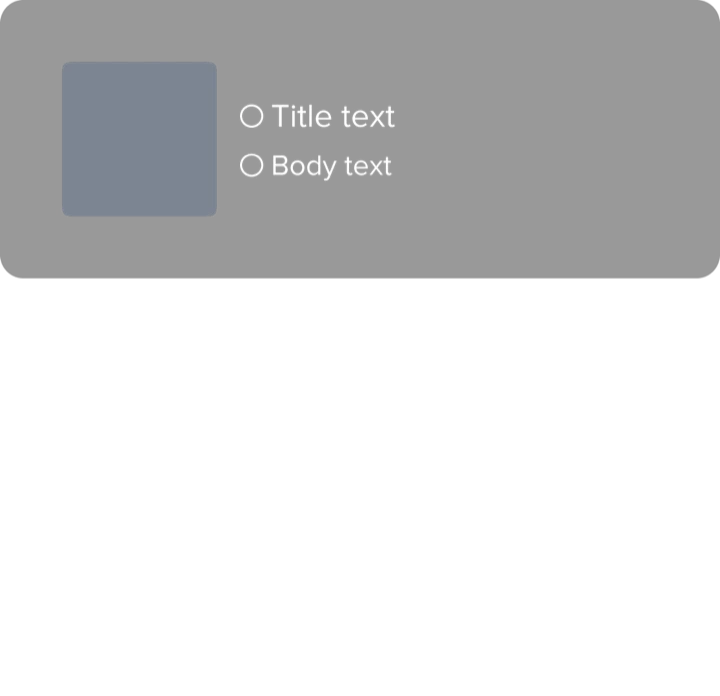 Image plus icon preview