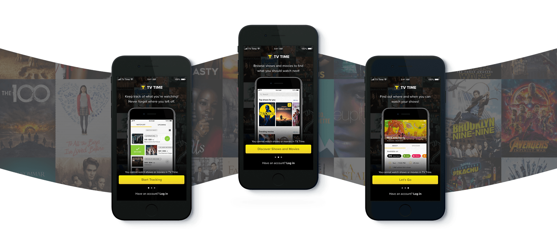 Hi-fi screens overview for the personalized onboarding flow