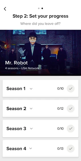 Testing screen showing reused controls between onboarding and the real app